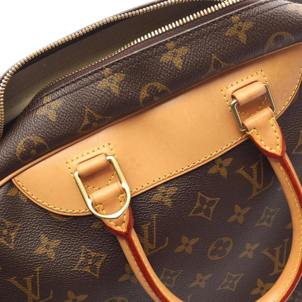 LOUIS VUITTON Brown Monogram Leather Deauville Bag - Picture 7 of 11